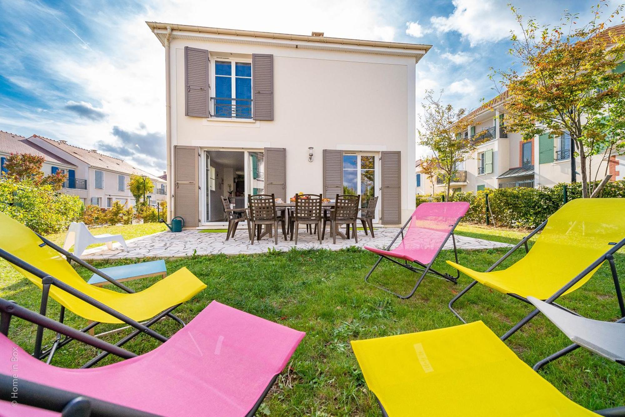 Gite La Villa Omagny Paris Marne-La-Vallee Exteriör bild