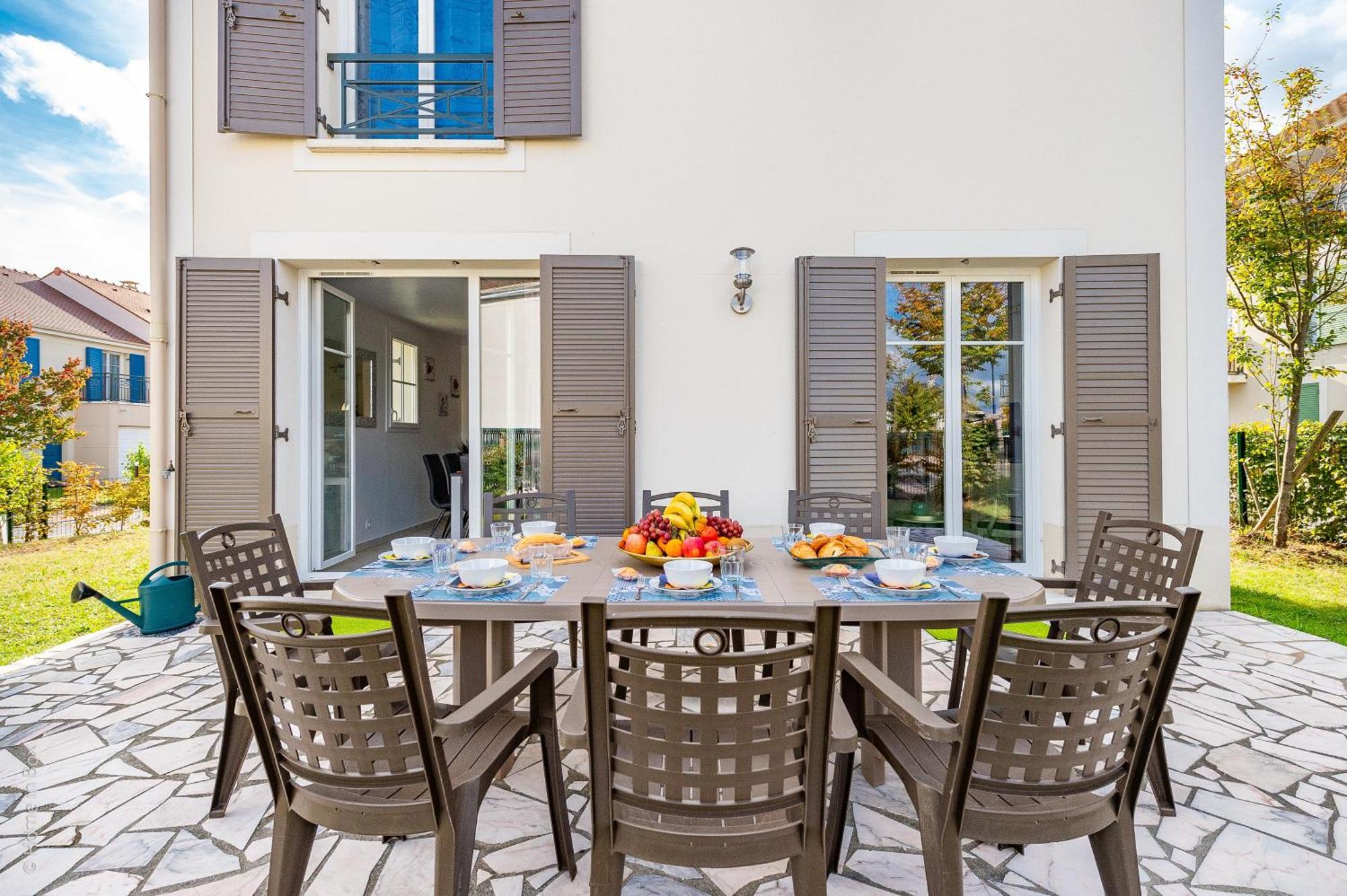 Gite La Villa Omagny Paris Marne-La-Vallee Exteriör bild