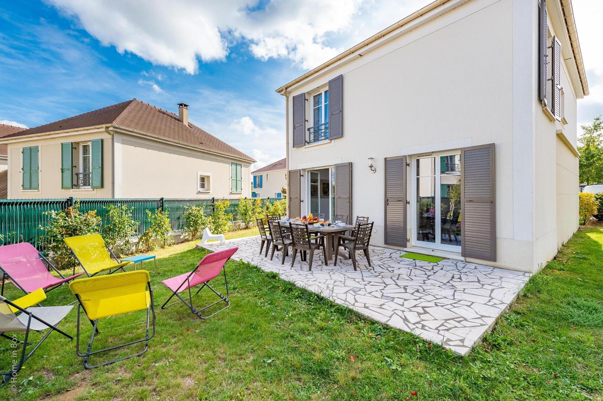 Gite La Villa Omagny Paris Marne-La-Vallee Exteriör bild