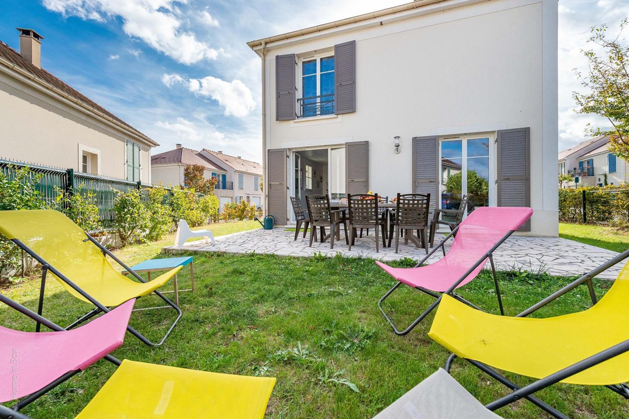 Gite La Villa Omagny Paris Marne-La-Vallee Exteriör bild